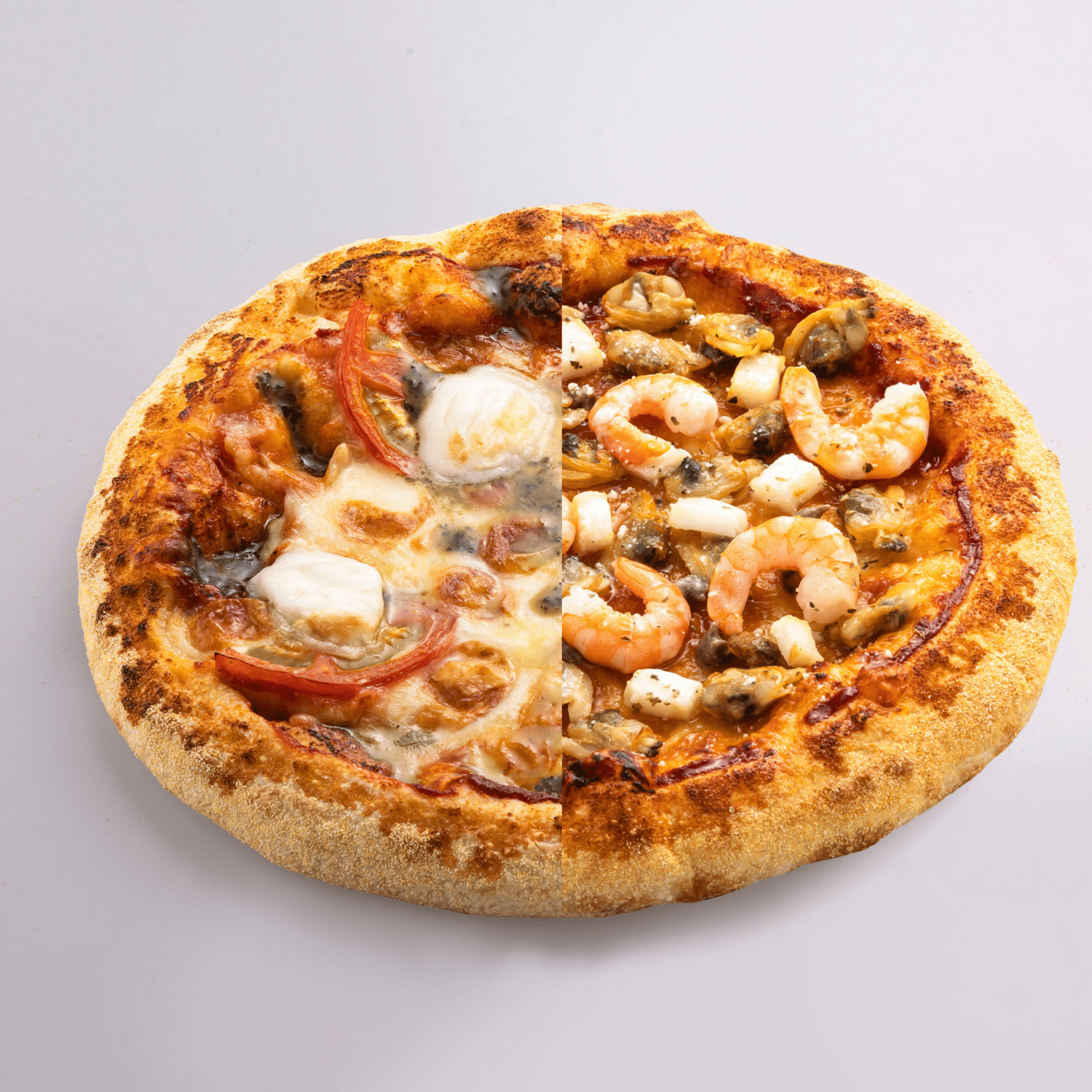 マルゲリータ&三つ星シーフード